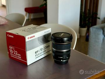 Obiettivo Canon EF-S 10-22mm f/3.5-4.5 USM
