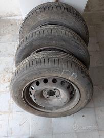 Cerchioni di ferro gommati 175/65 r14