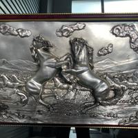 Quadro Cavalli D.e.s.c.a. Snc, argento 925