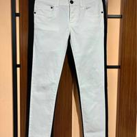 Pantaloni bicolore