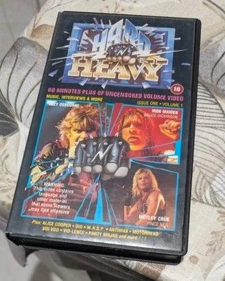 VHS il primo volume della rivista video "Hard 'N H