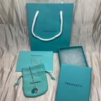 Collana Tiffany & Co. cuore argento con scatola