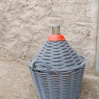 Damigiana usata una sola volta