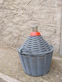 Damigiana usata una sola volta