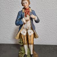 Figura in biscuit statuetta vintage decorativa