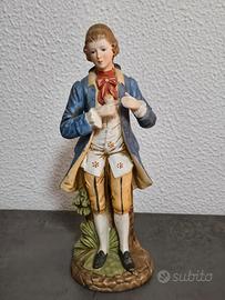 Figura in biscuit statuetta vintage decorativa