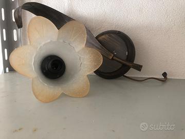 Lampade applique in ferro battuto