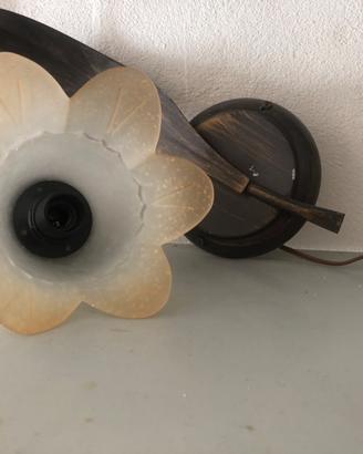 Lampade applique in ferro battuto
