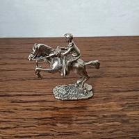 Miniatura vintage in argento 800