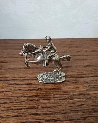 Miniatura vintage in argento 800