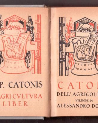 Catone Marcus Porcius Cato Dell'agricoltura 1929 r