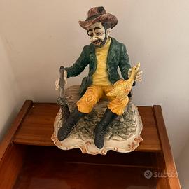 Ceramica soggetto cacciatore