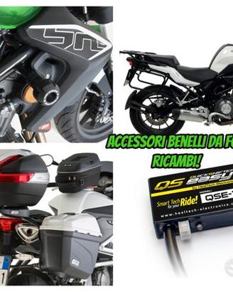 Benelli Trk bauletto scarico protezione centralina