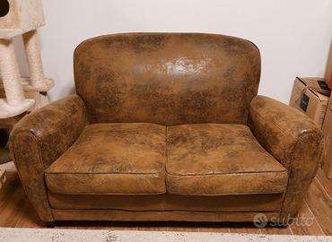 Divano 2 posti stile industrial