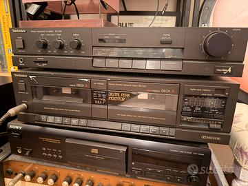 Impianto Hi-Fi 3 componenti vintage
