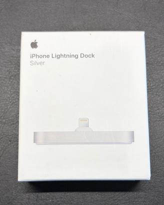 Apple iPhone Lightning Dock Originale - Argento