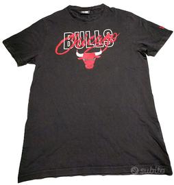 Maglietta New Era Chicago Bulls Nera M Unisex Otti