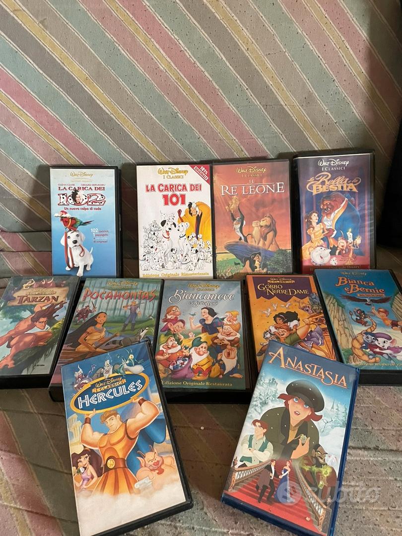 Cassette vhs disney originali Musica e Film In vendita a Roma