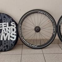 Ruote complete per bici da corsa, marca Ambrosio