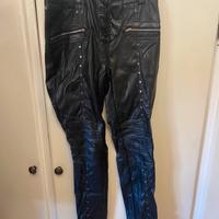 Pantaloni in ecopelle