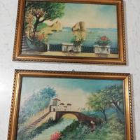 Dipinti ad olio 1961 ( Capri e campagna romana )