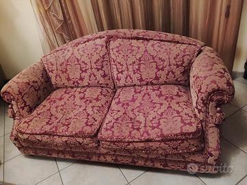 divano incluso di cuscini abbinati stile vintage