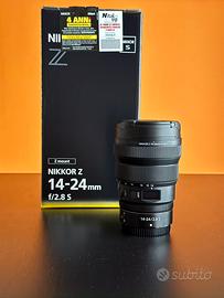 Nikon Z Obiettivo Nikkor 14-24 f2.8 S