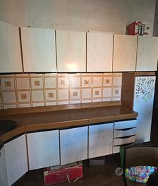 Cucina completa Salvarani,macchina gas, cappa