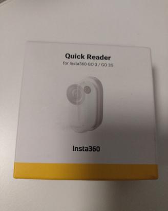 Insta 360 GO 3/GO 3S Quick Reader nuovo imballato