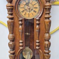 orologio da parete a pendolo antiquariato 