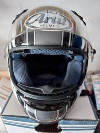 Casco Arai Viper GT spiral silver taglia M