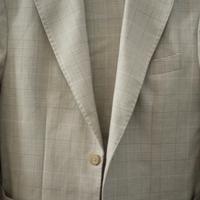 abito uomo beige taglia 48