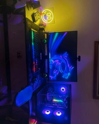 postazione gaming completa
