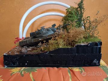 diorama carro armato leopard 1 