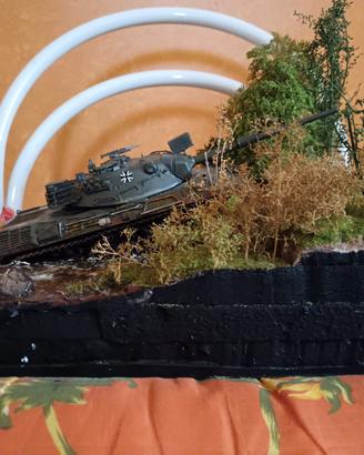 diorama carro armato leopard 1 