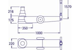 Sollevatore Oleopneumatico Pasquin P303NV Usato –
