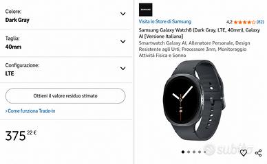 Galaxy Watch 8 LTE 40mm- GPS+Cellular