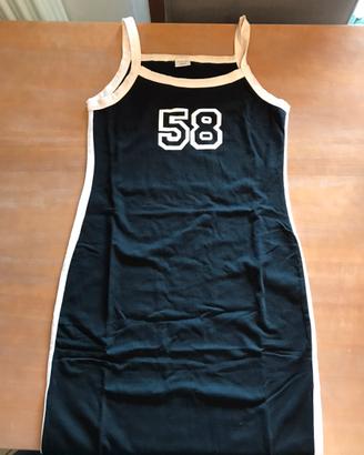 Canotta lunga donna stile vestito