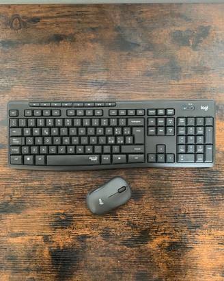 LOGITECH MOUSE E TASTIERA BLUETOOTH MK225