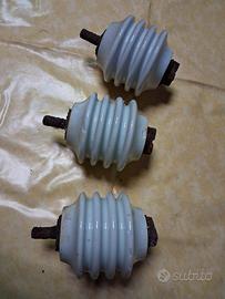 Isolatori elettrici vintage 