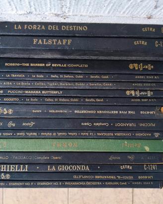 LP musica classica, 15 cofanetti 