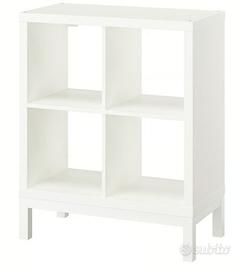 mobiletto in legno bianco per cucina o ingresso 