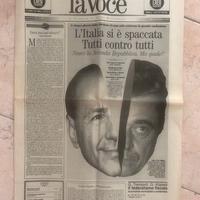 giornali e riviste d'epoca  La Voce di Montanelli