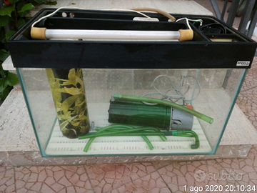Acquario 60 litri completo