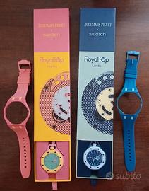 Coppia di orologi pop