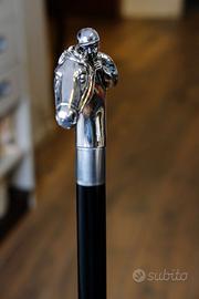 Bastone da passeggio pomolo argento 10g – FANTINO