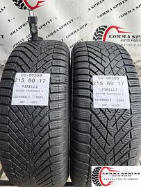 2 PNEUMATICI 215/60 R17 PIRELLI INVERNALI 75%