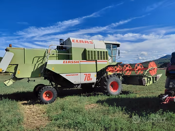 Mietitrebbia claas  78H dominator