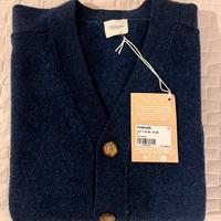Velasca - Cordovado cardigan blu tg. 54