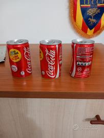 Collezione lattine cocacola